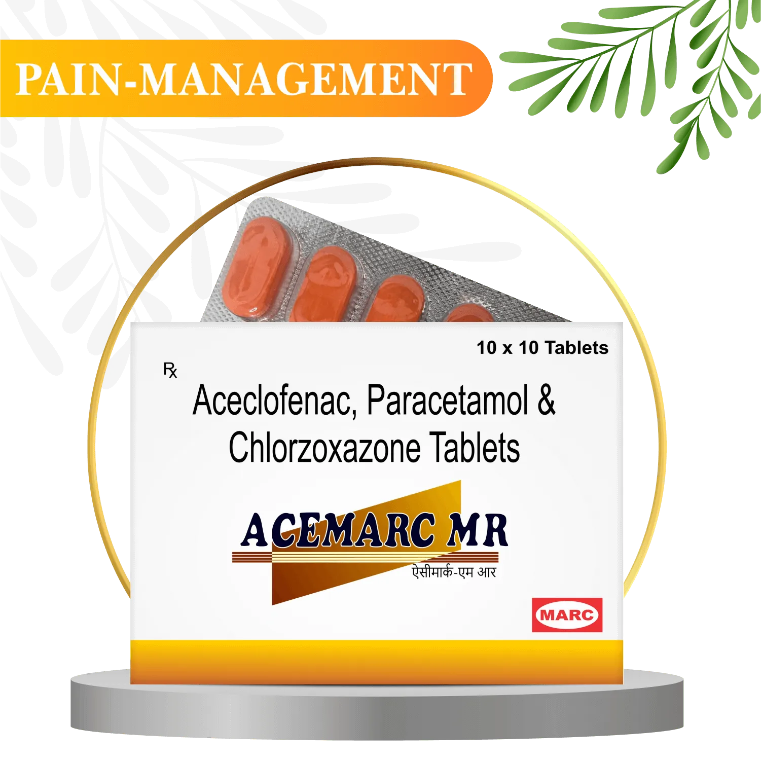 Acemarc-MR Tablets – Fast Pain Relief for Back, Muscle & Joint Pain