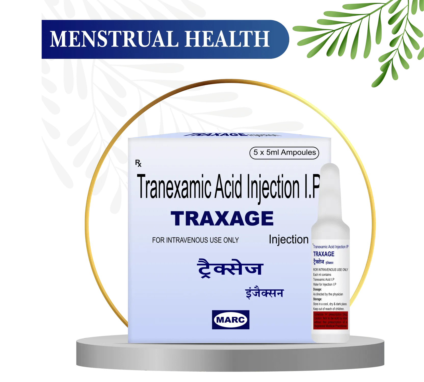 Tragrix Injection Buy Traxage injection is a solution for fast bleeding control