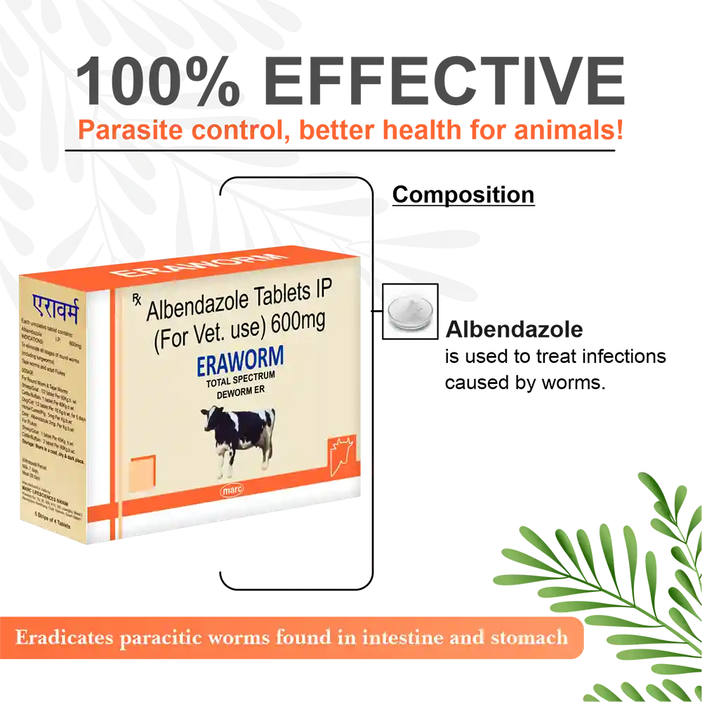 Buy Eraworm bolus is an effective worm prevention for livestock health ...